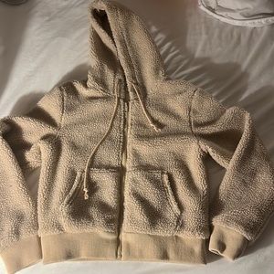 brandy melville sherpa jacket